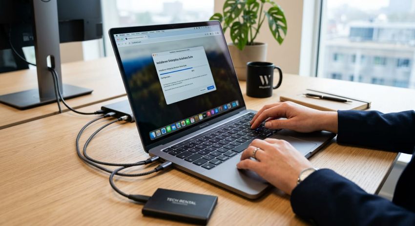 De voordelen van een laptop huren op een rij